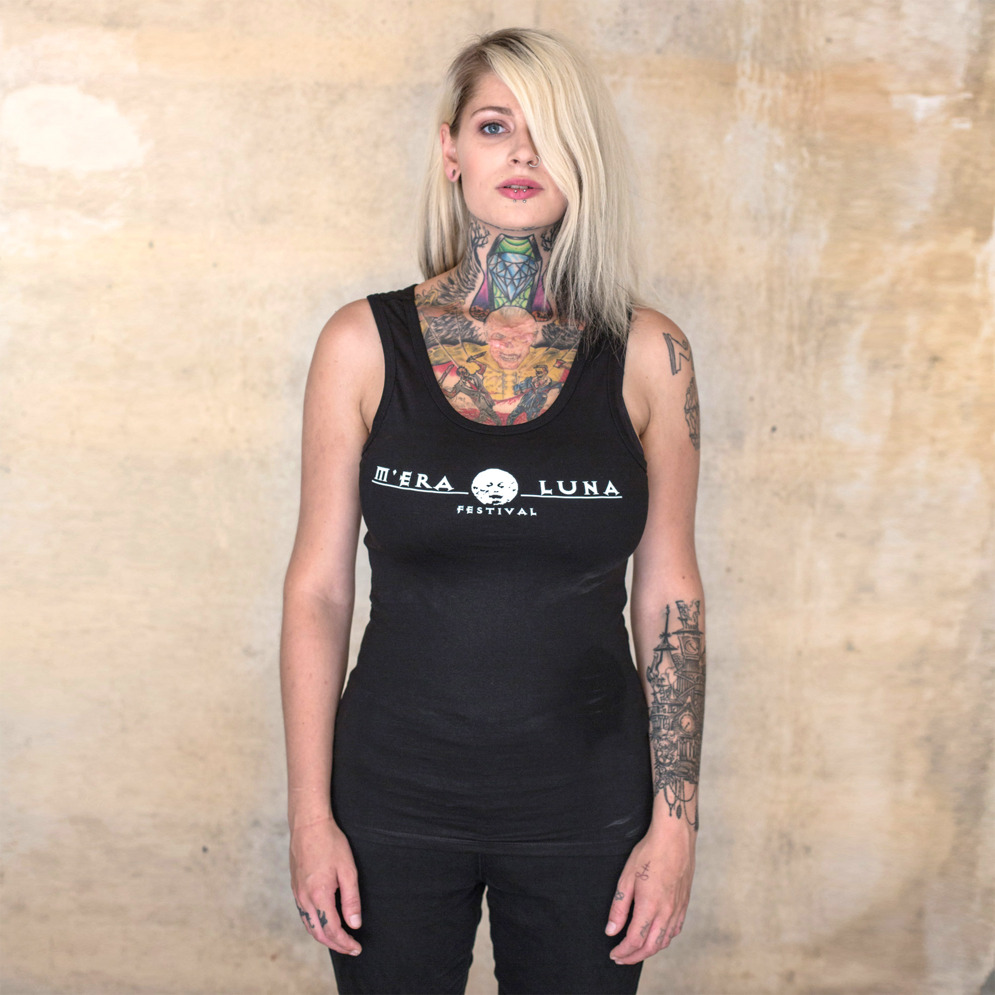 Mera Luna - offizieller Shop - Logo - Mera Luna Festival - Girlie tank top